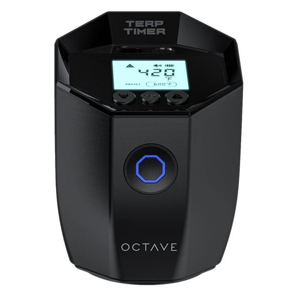 Octave Terp Timer Desktop Sensor Unit | Precision Temperature Control GlosyBlack