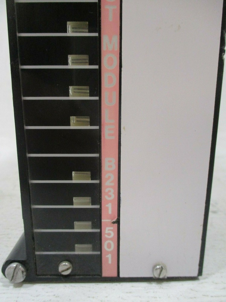 Gould Modicon AS-B231-501 115 VAC Input Module B231 115V PLC