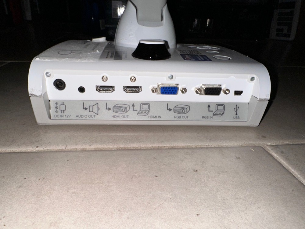 Elmo TT-12 Interactive Document Camera Presenter 12x Optical Zoom 1080p