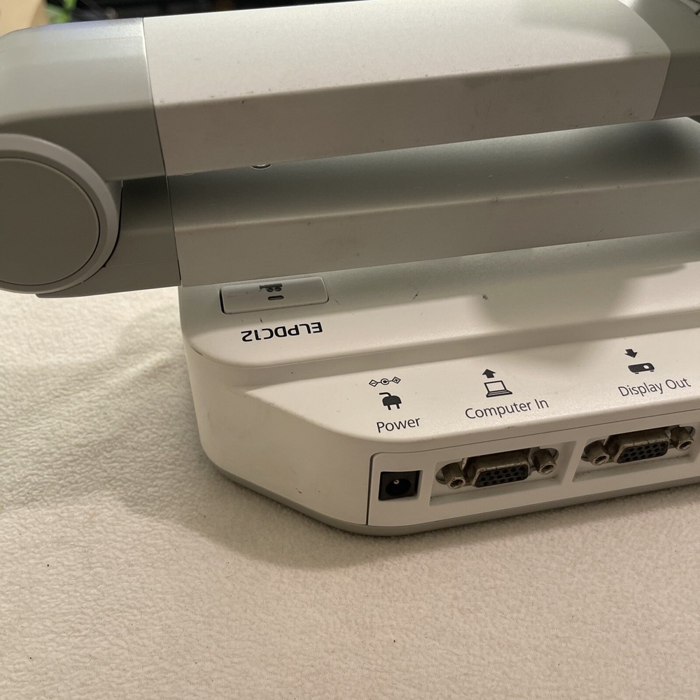 Epson ELPDC12 Document Camera - No Adapter & Remote *Read* | C1587DS