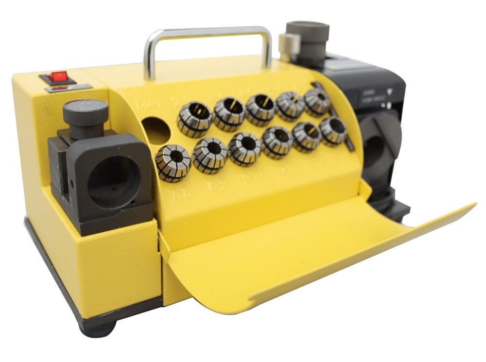 Powered Drill Bits Sharpener ф3-ф13 End Mill Sharpener w/Collets 4400RPM 120W