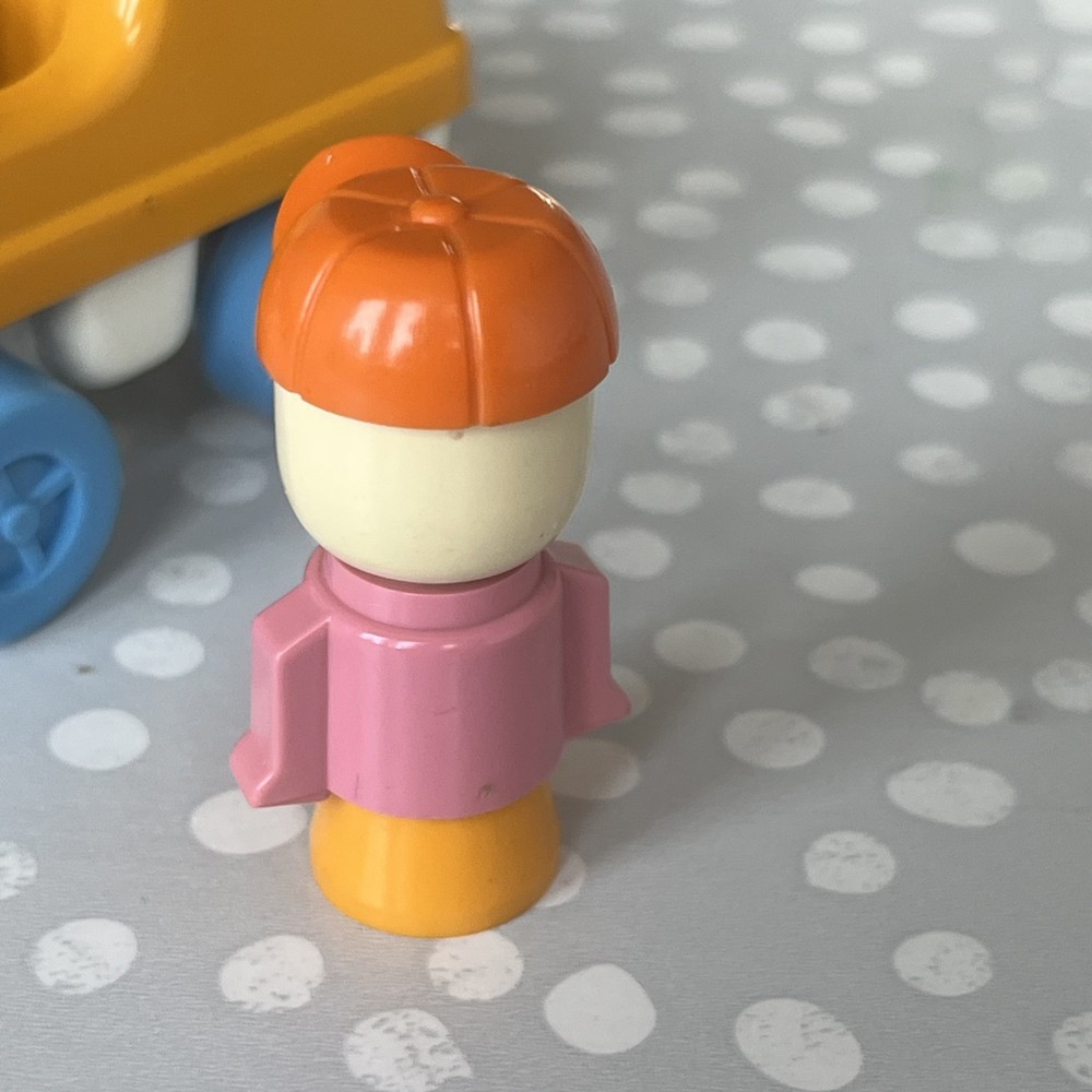Matchbox Live-n-Learn Road Digger and figure used