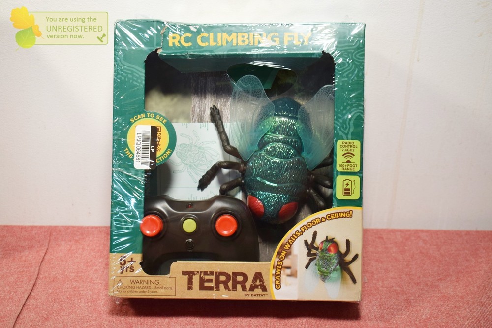 TERRA by Battat Remote Control Insect: Housefly Robot