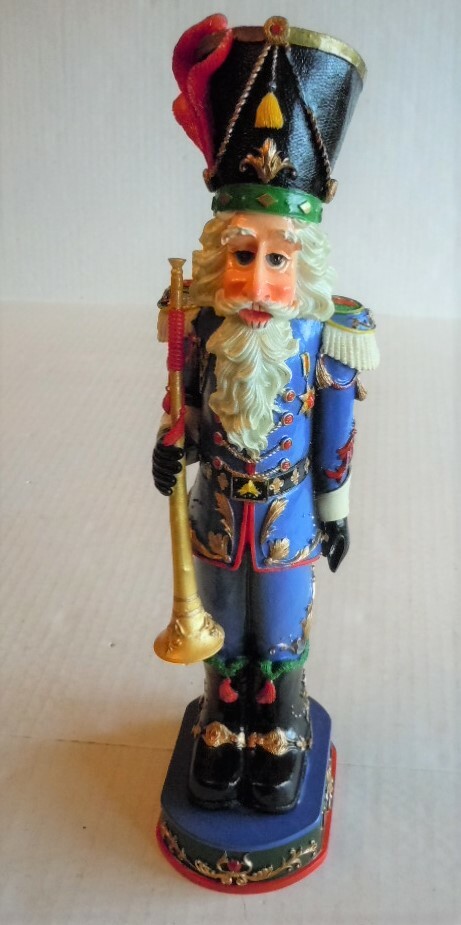 13" Poly Nutcracker with Herald's Trumpet