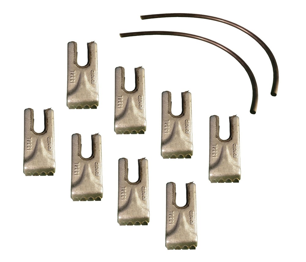 8- Pengo Carbide Auger Teeth w/ Rubber Quick Lock- CS , AG , Aggressor- 140016