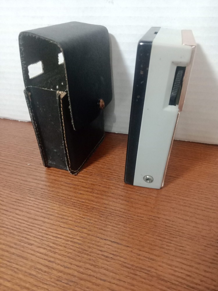 Monacor Transistor Radio Model Re-808 & Case Working