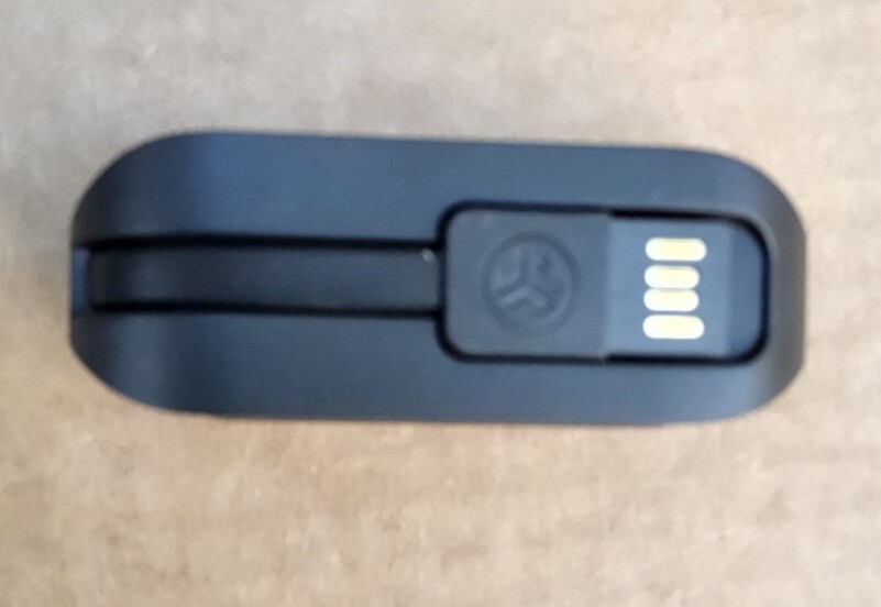 JLab JBuds GO Air True Wireless Charging Case Only - BLACK case.