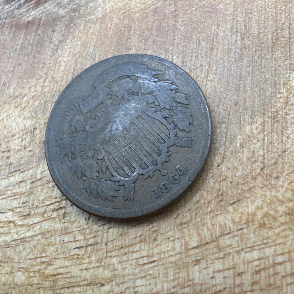 1864 Two Cent Piece #7202