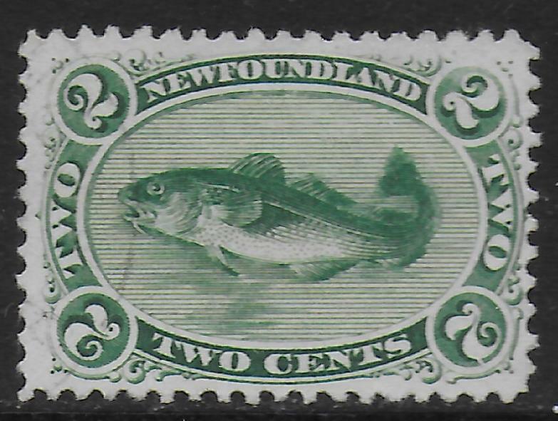 Newfoundland stamps 1865 SG 31CANC VF