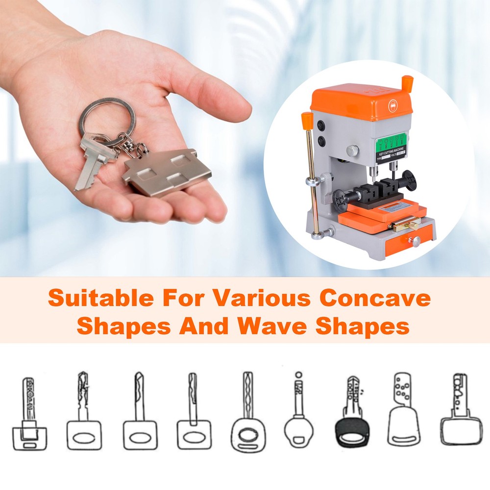 Key Cutting duplicating Machine Cutter Key Copier Locksmith Tools