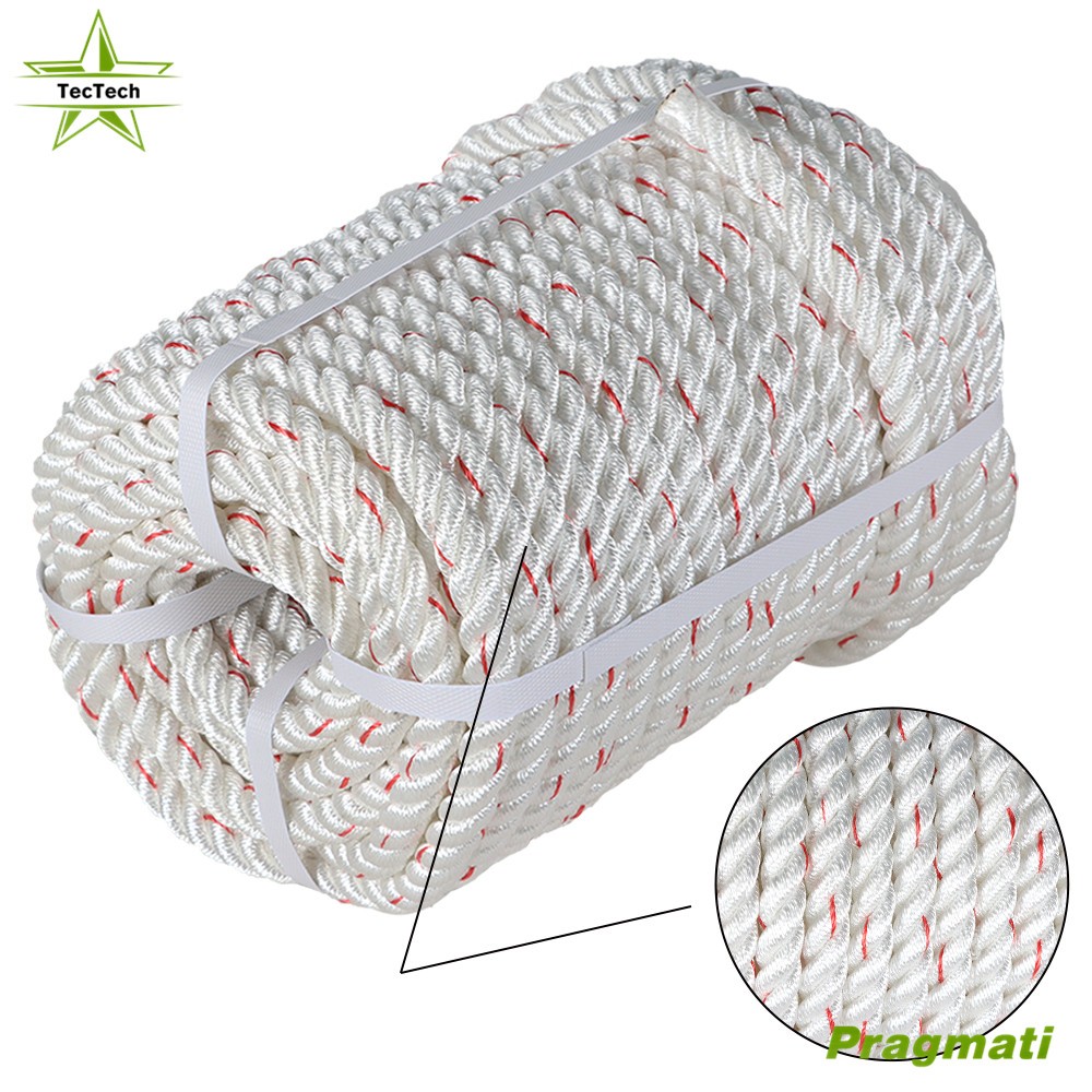 Double Braid Polyester Rope Pulling Rope 8600LBS Load Sailing Rope 5/8" x 150'