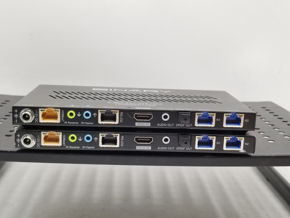 LOT OF (2) binary B-660-EXT-444-100a TRANSMITTER