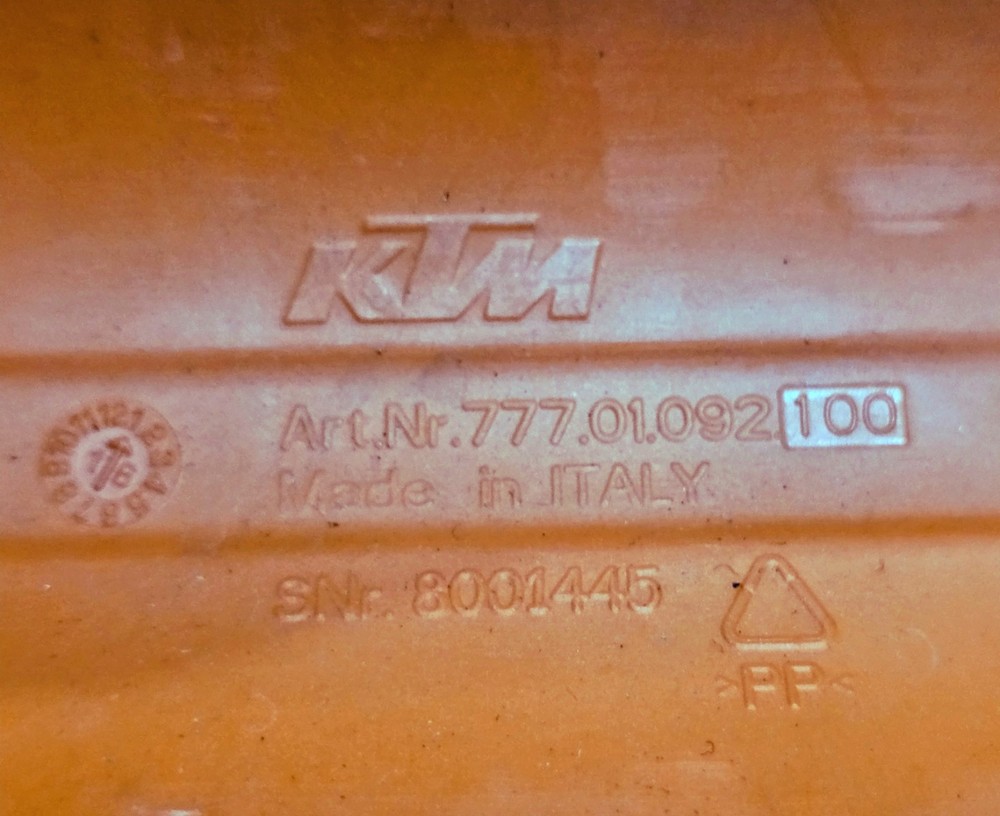 KTM 125 OEM Fork Guards