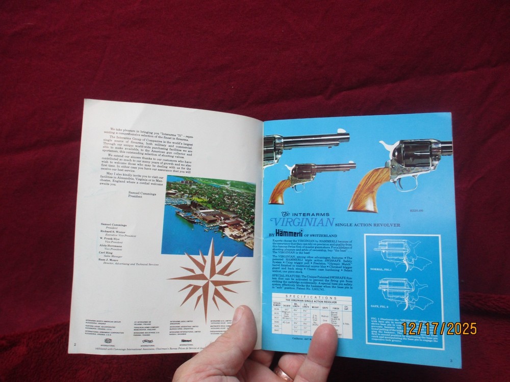 1975 INTERARMS High-End Catalog, Original