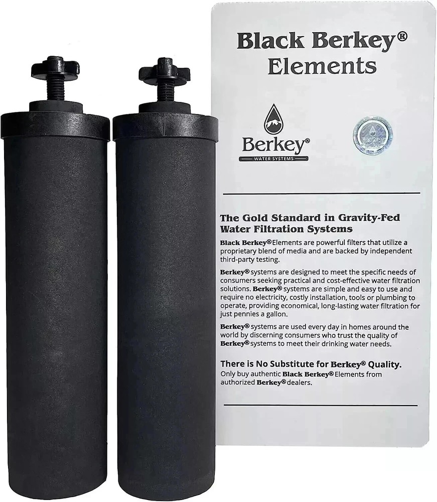 Berkey Authentic Black BB9-2 Water replacement Filters For Berkey Water System