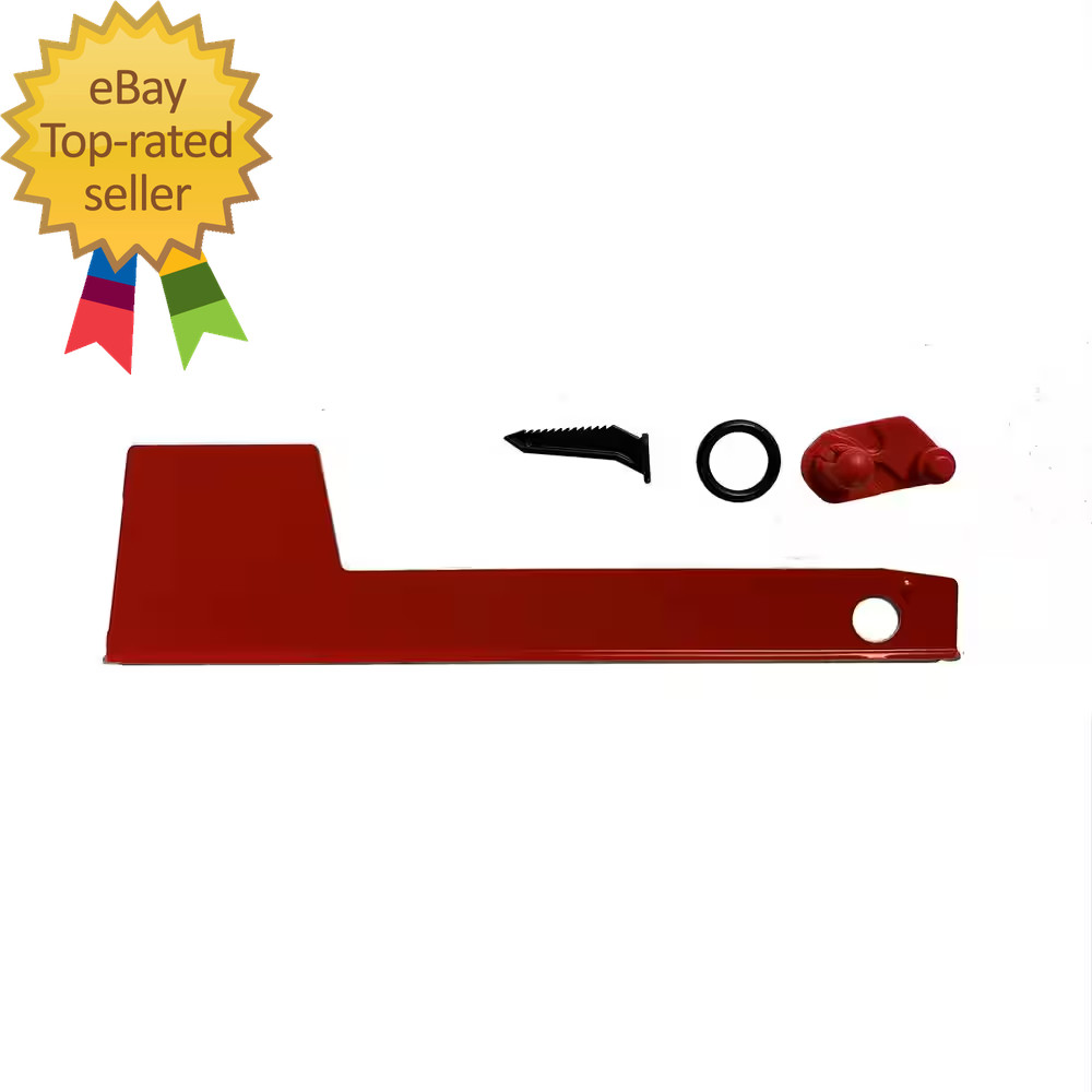 Replacement Aluminum Mailbox Flag Kit, Red