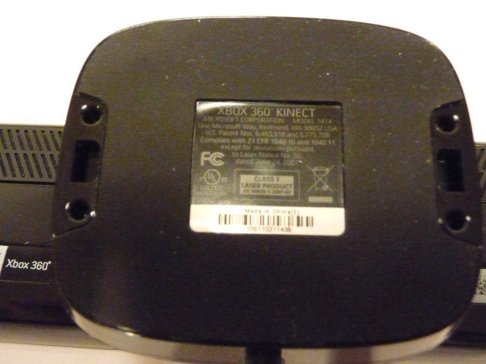 Microsoft Kinect XBOX 360 Genuine Sensor Bar Model 1414 Black