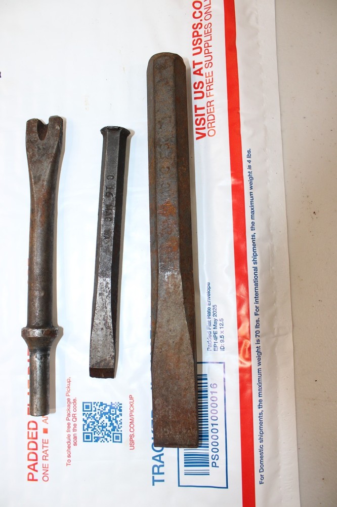 Mac Tools Hand Chisel c28 and c16 and mac Air hammer bit 8C