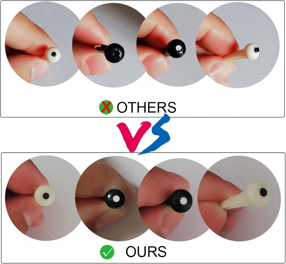 Guitar Bridge Pins & Puller - 12 Pack Ivory/Black Set for Ultimate Performance