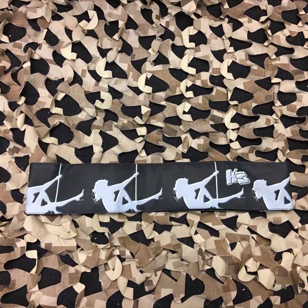 NEW KM Paintball Headband - Grey Stripper