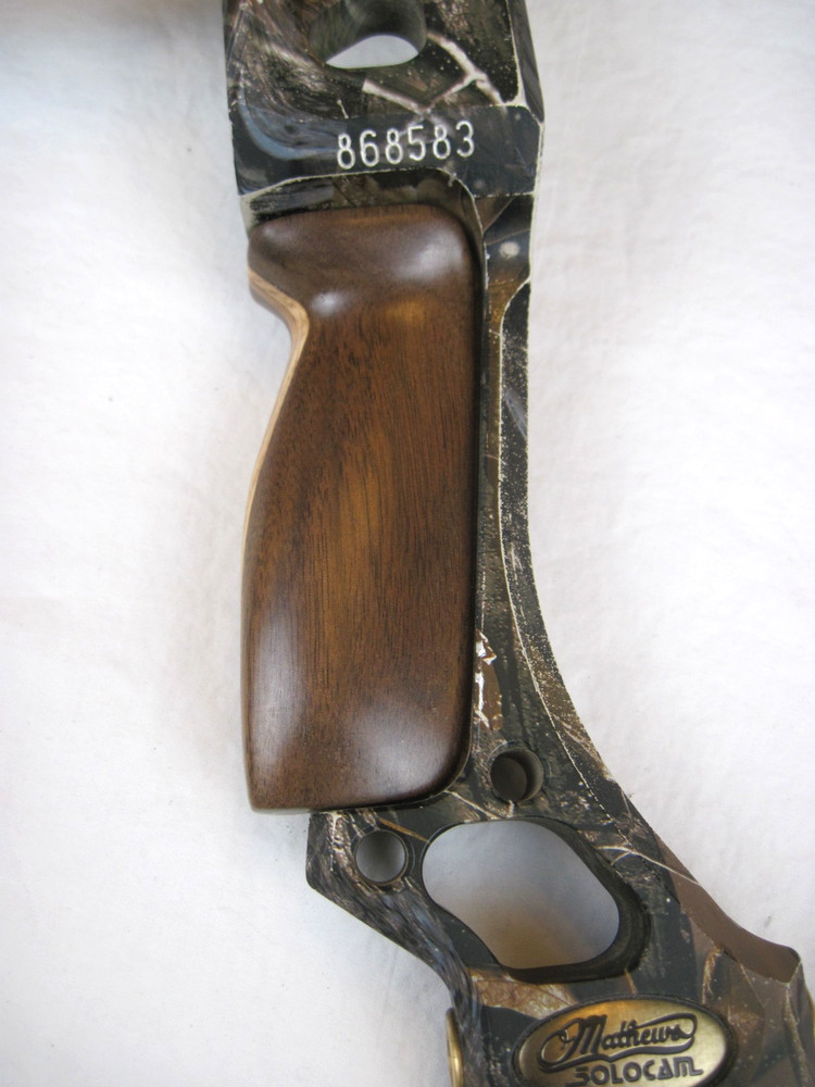 Mathews Bow Custom Archery Wood RH Grip fits Drenalin Creed SQL Switchback More
