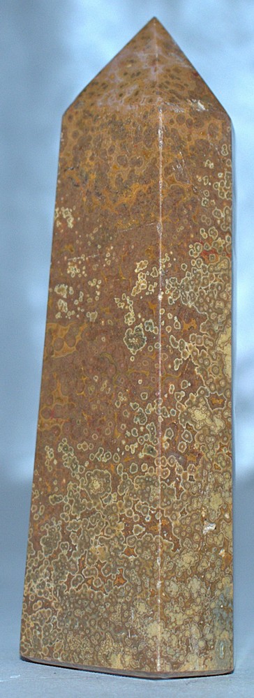 Pretty Orbicular Ocean Jasper Tower 4.66"/233 Grams