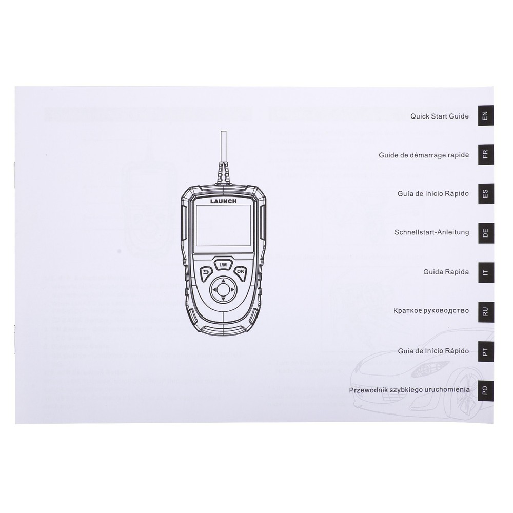 LAUNCH CR3008+ FULL OBD2 Scanner Reader Car Diagnostic Tool Check Engine Fault