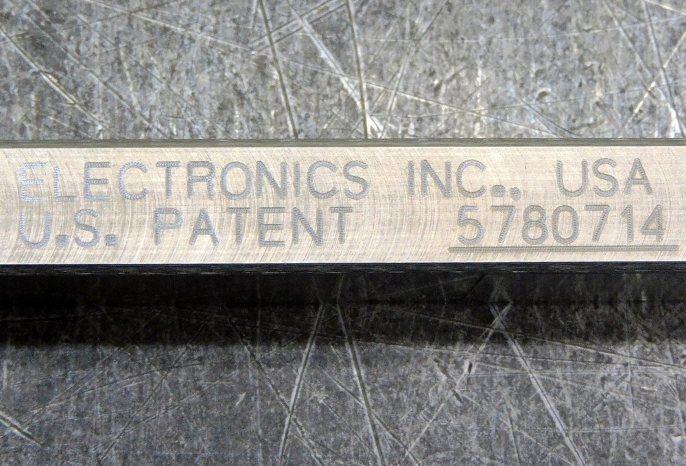 Electronics INC. 972005 Calibration Step Block for Almen Strips .005" 5780714
