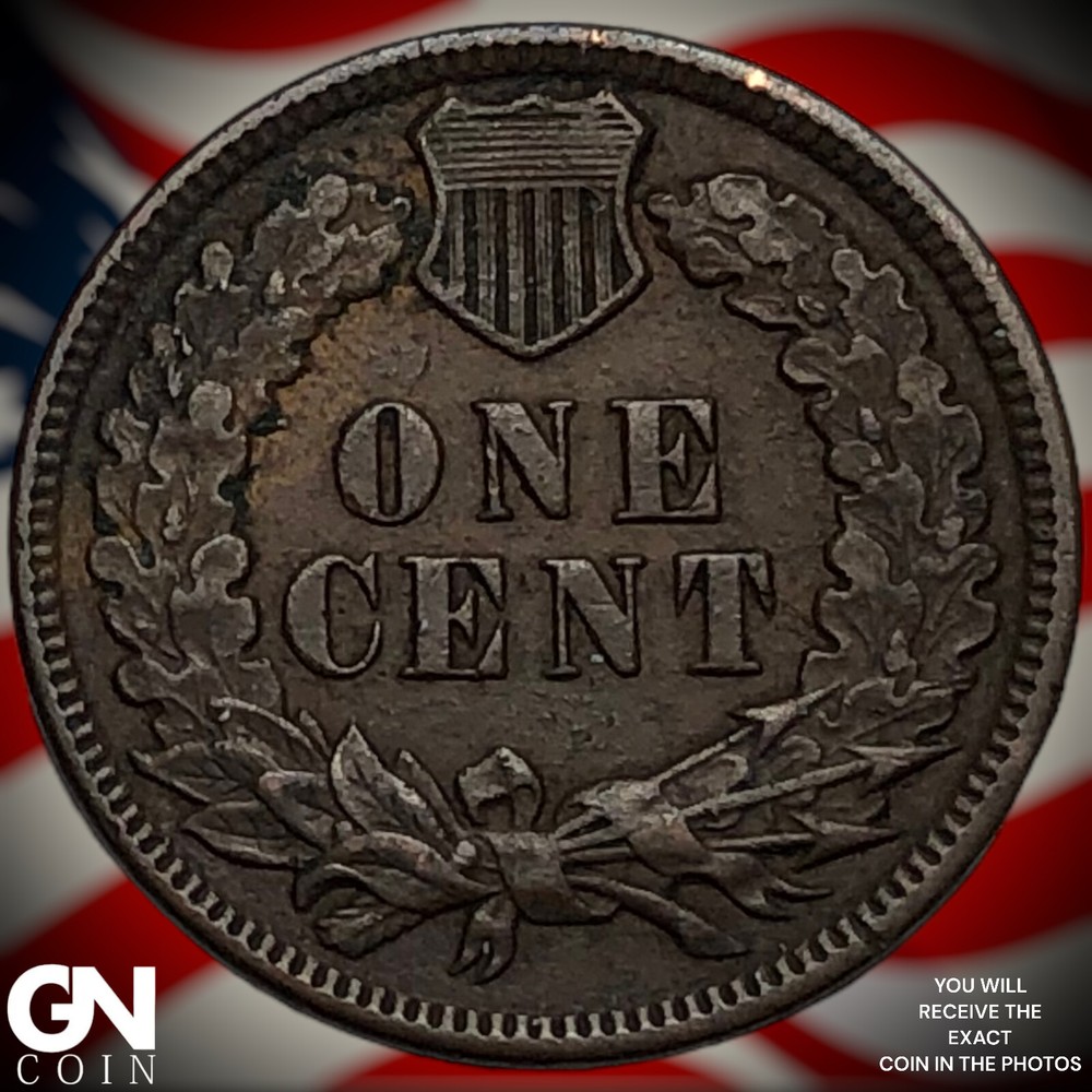 1889 Indian Head Cent Penny X6811
