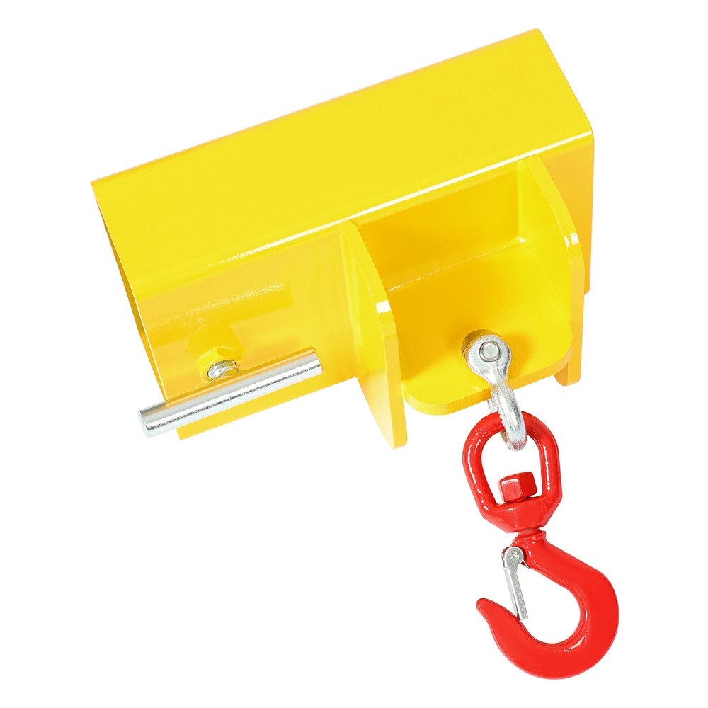 Universal Forklift Lifting Hook Attachment Single Mobile Forklift Crane