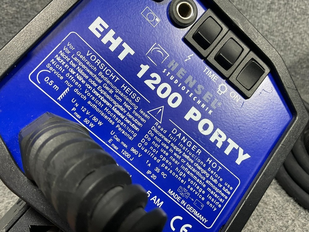 Hensel Studiotechnik EHT 1200 Porty 🔋 Battery Powered Power Pack Studio Use