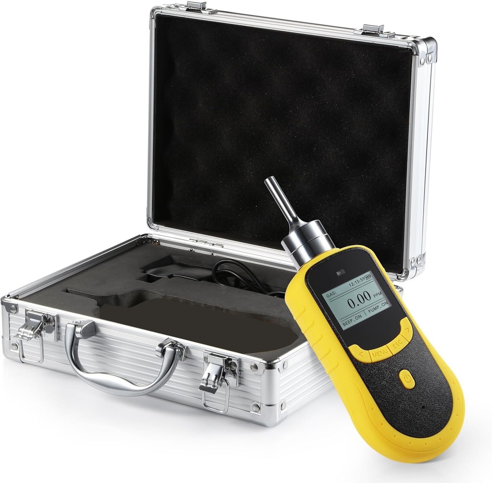 Digital Hydrogen Gas Detector Built-in Pump with 0-2000ppm Linear Error ≤ ±1%