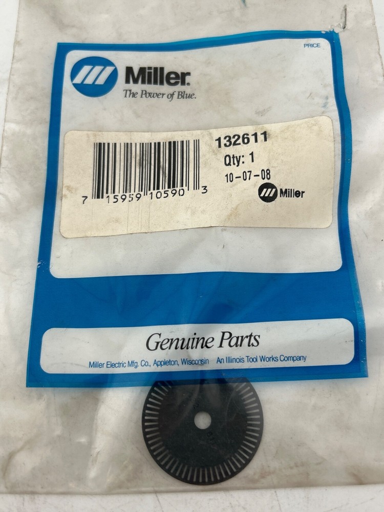 NEW OEM Miller 132611 Optical Encoder Disc