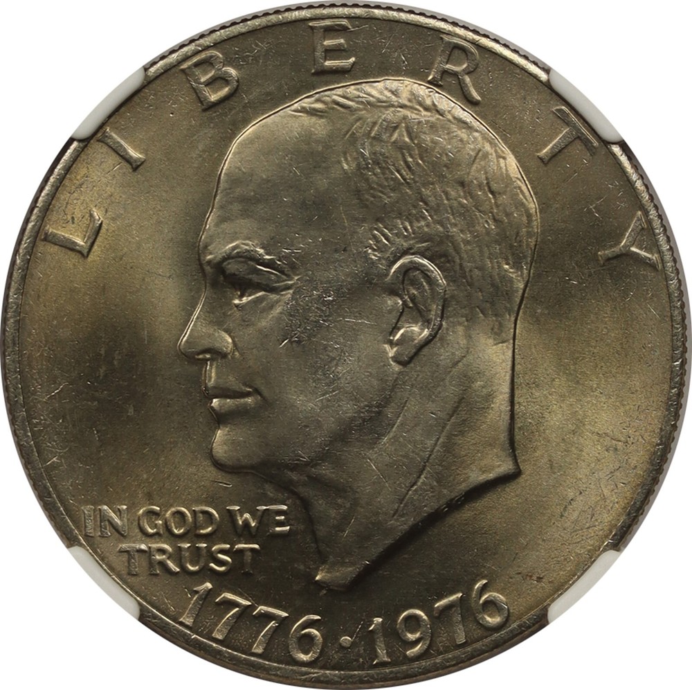 1976 Type 2 $1 NGC MS 66 Eisenhower IKE Dollar