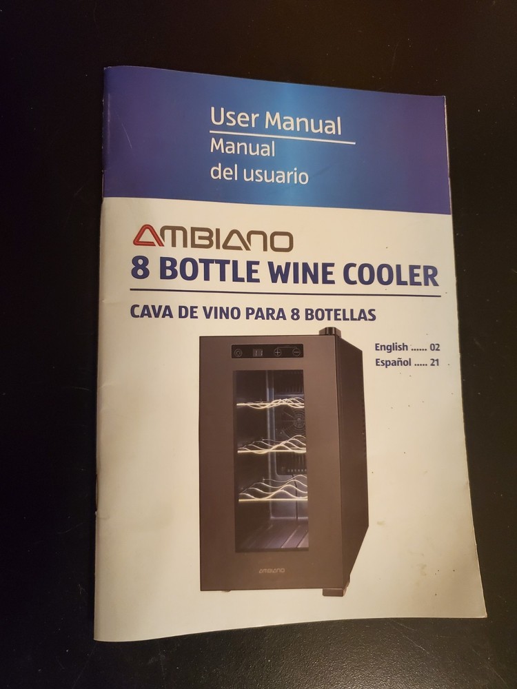 Ambiano 8 Bottle Wine Cooler