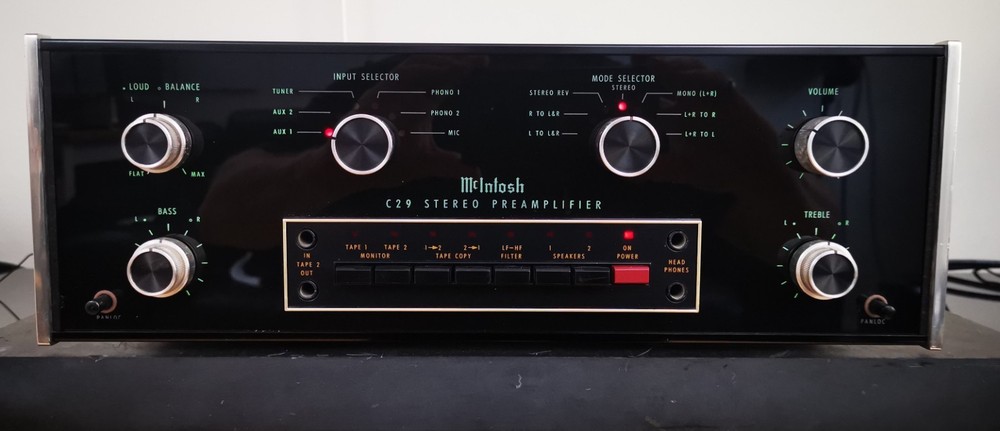 McIntosh C29 Solid State Stereo Preamplifier (Serviced & Recapped)