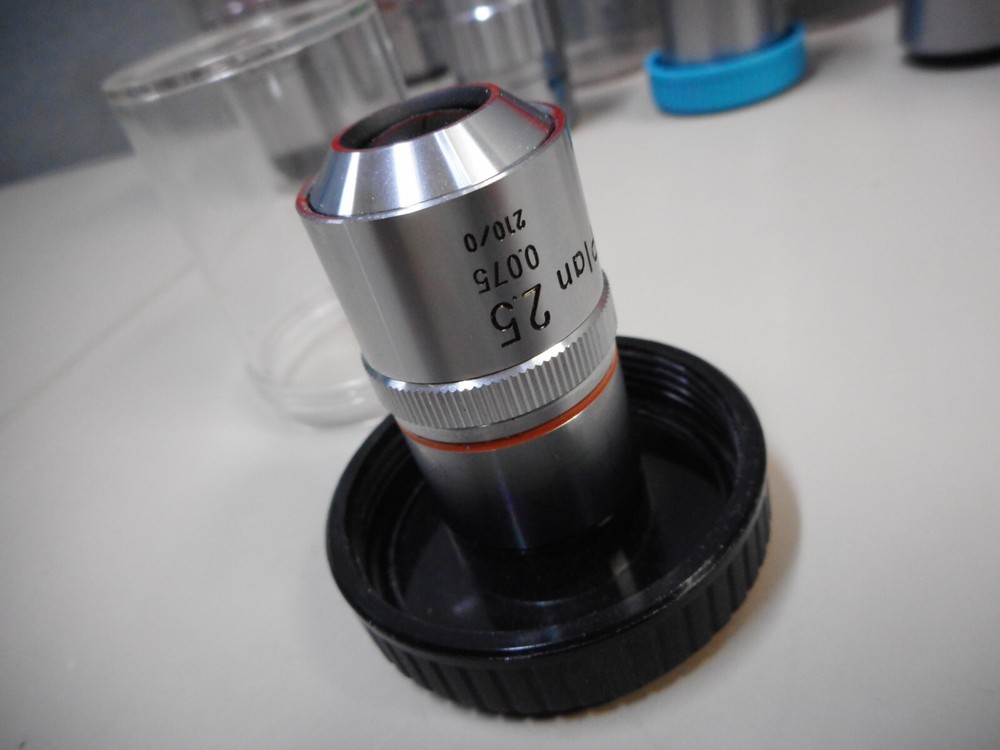 Nikon M Plan 2.5 0.075 210/0 Microscope Objective 320428