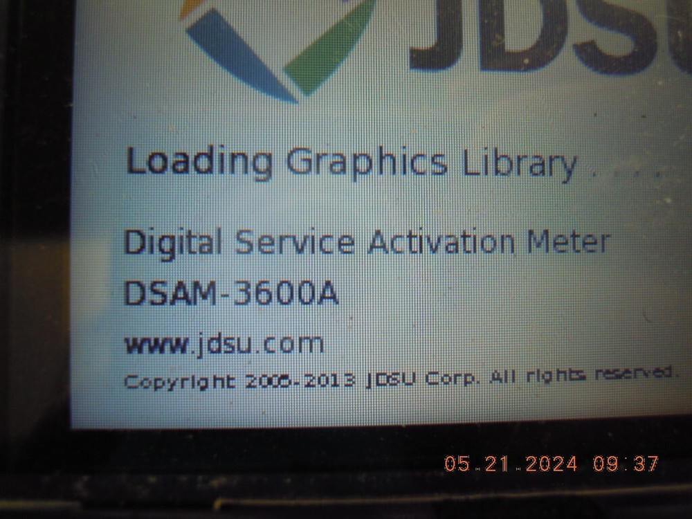 JSDU DSAM-3600A Digital Service Activation Meter Cable Tester VoIP Checker