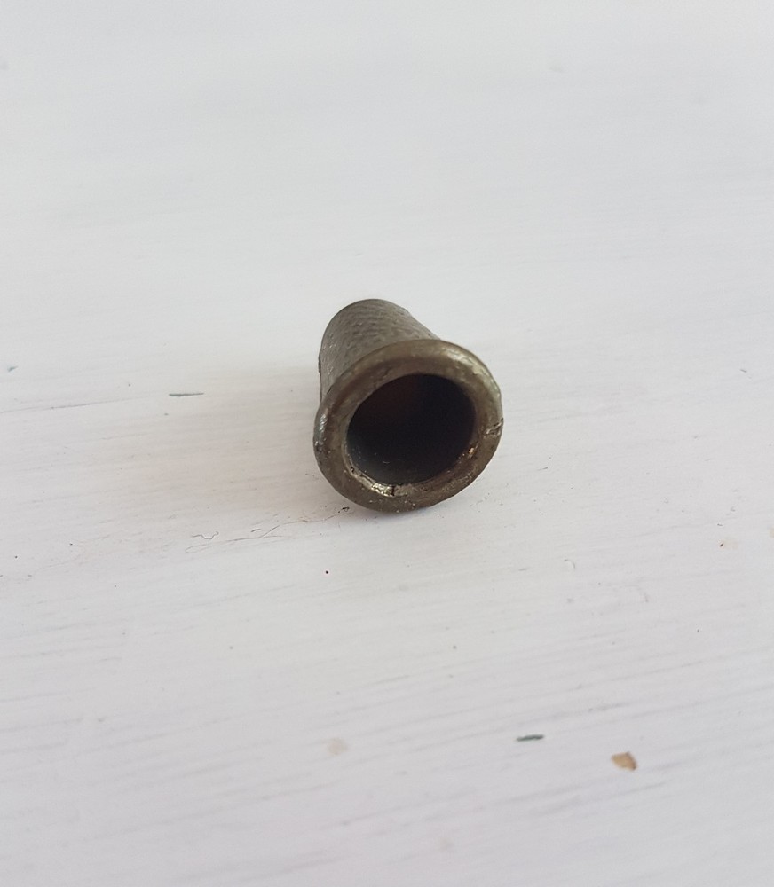 MONOPOLY DELUXE Edition - Replacement Golden Colour THIMBLE Token - Genuine