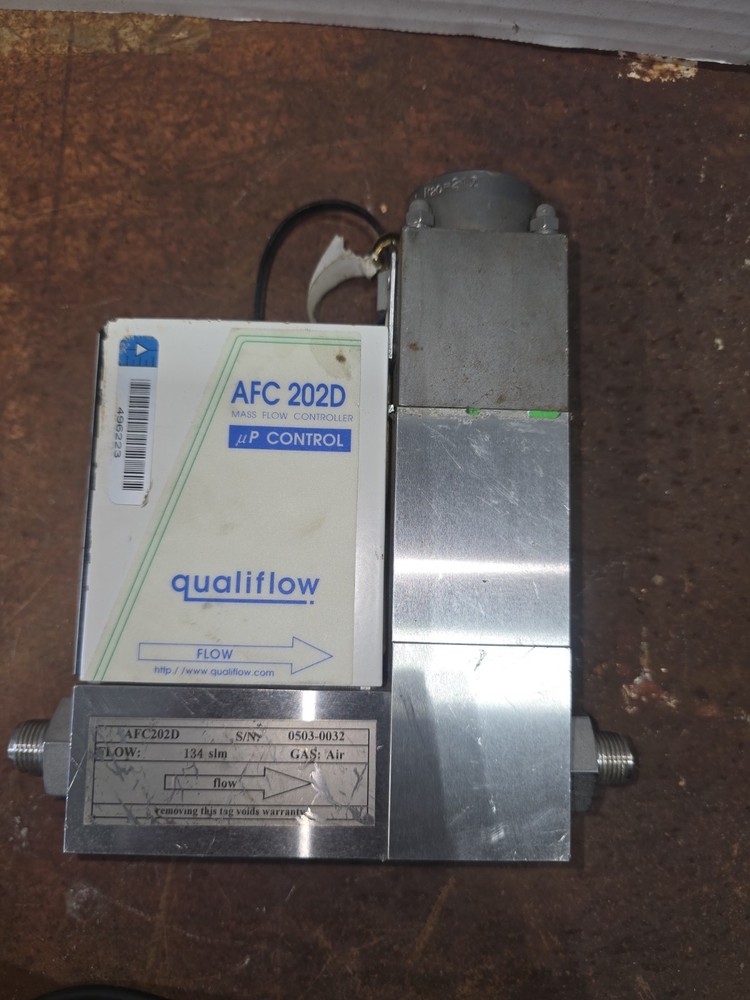 Qualiflow AFC 202D digital thermal mass flow controller