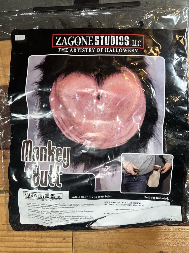 New Zagone Studios Monkey Butt 2007 New In Package
