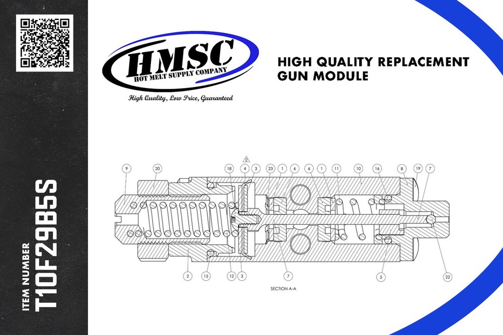 Replacement for Nordson® 1052925, H200 standard module