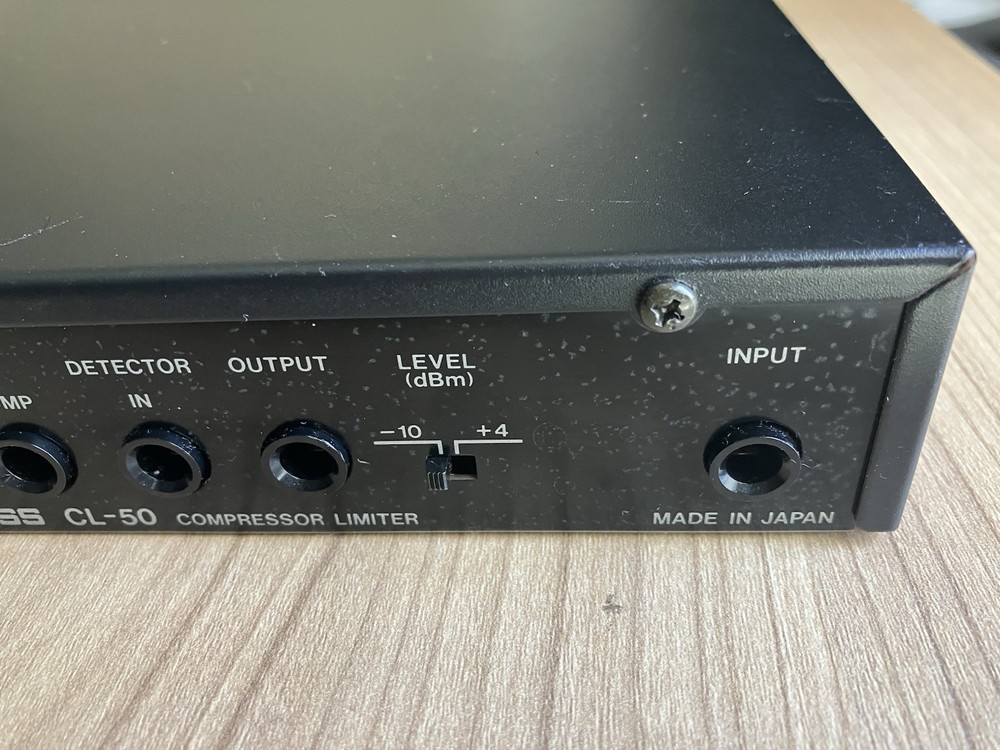 Boss CL-50 Pro Compressors Limiter Half Rack Guitar Effect Processor From Japan
