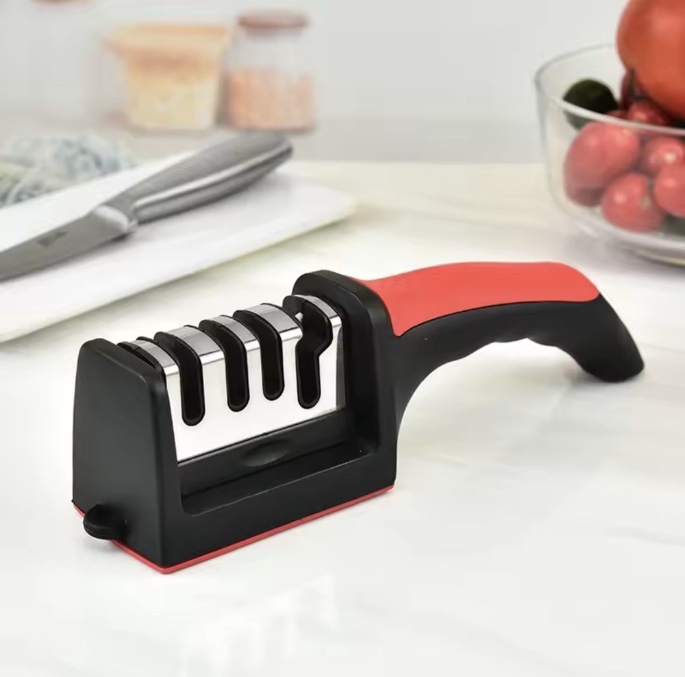 Kitchen 4segment Knife Sharpener Household Multifunctional Hand Held