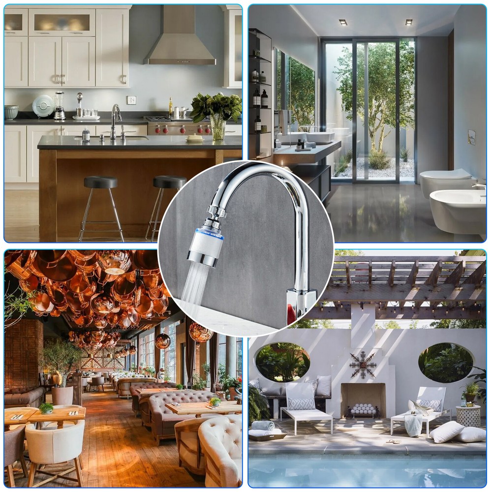 Faucet Water Filter Tap Filtration Kitchen Bathroom Sink Mounted Purifier System