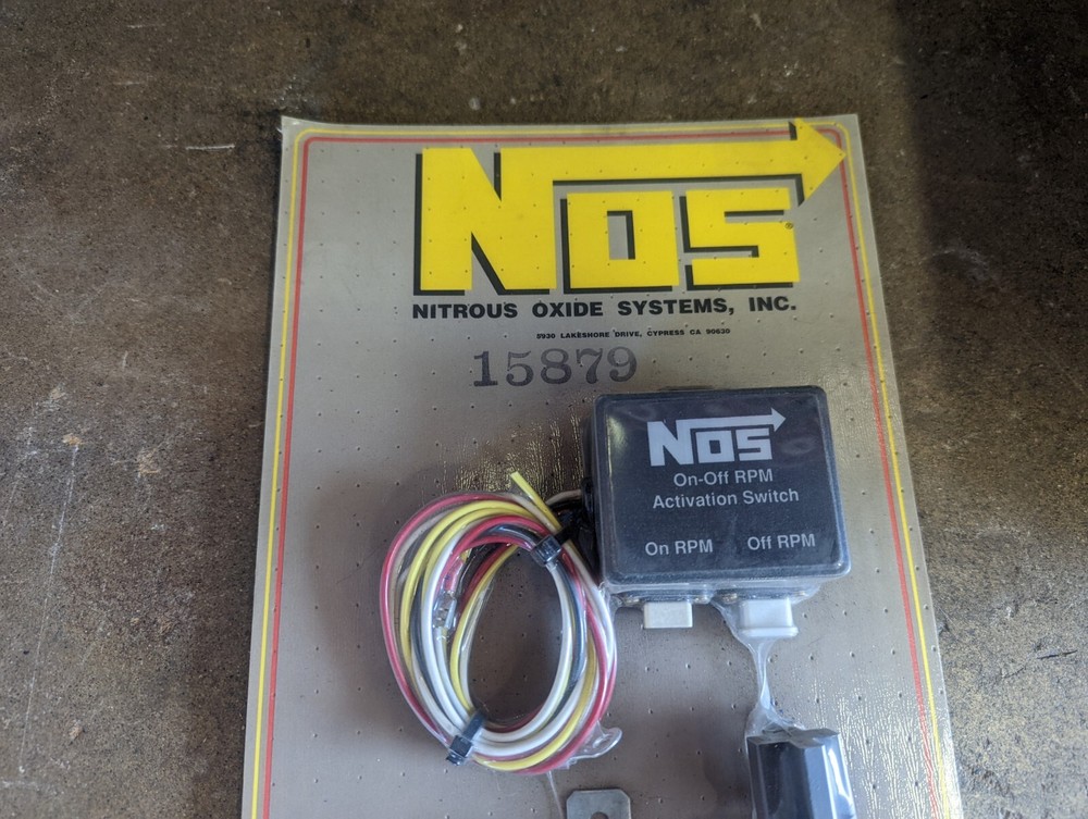 NOS 15879 Nitrous Oxide System Controller RPM Activated Window Switch