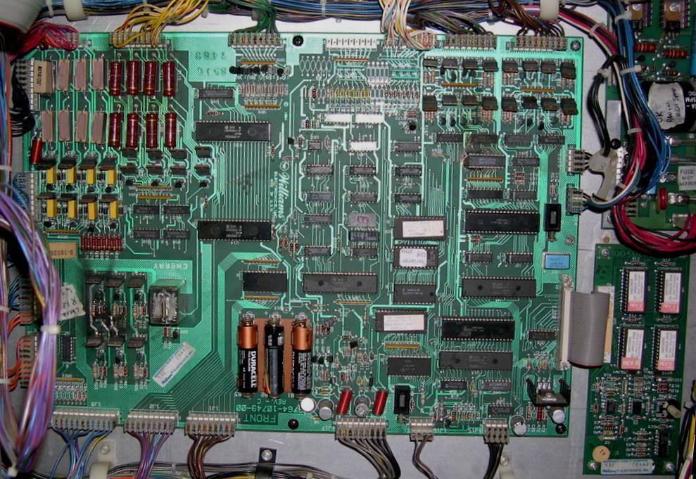 Williams COLUMBIA SPACE SHUTTLE  System 9 cpu SPEECH Flat Rate repair service.