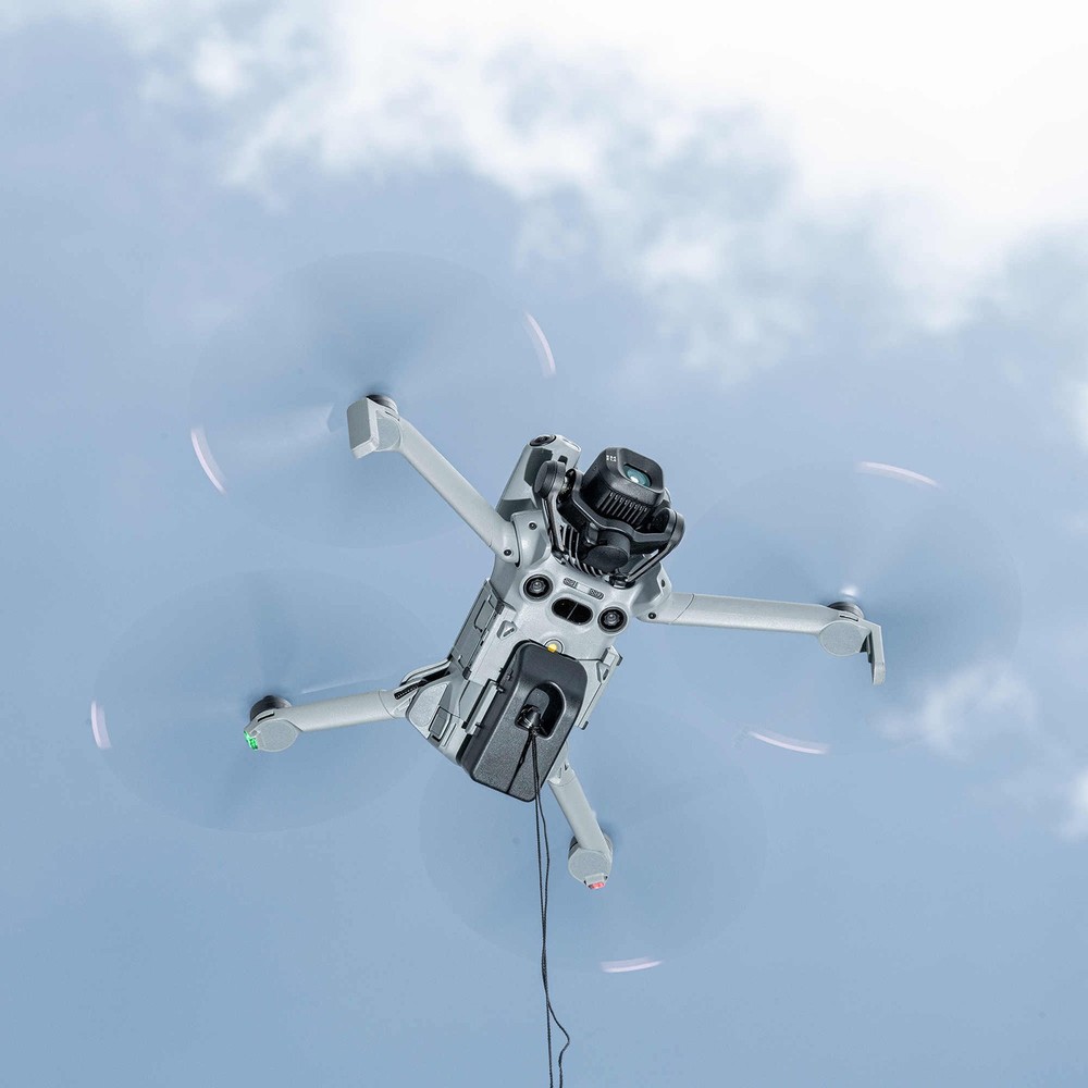 Light Sensitive Airdrop Device System for DJI Mini 5 Pro Drone Release Delivery