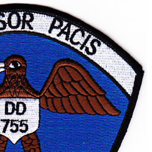 USS John A. Bole DD-755 Destroyer Ship Patch