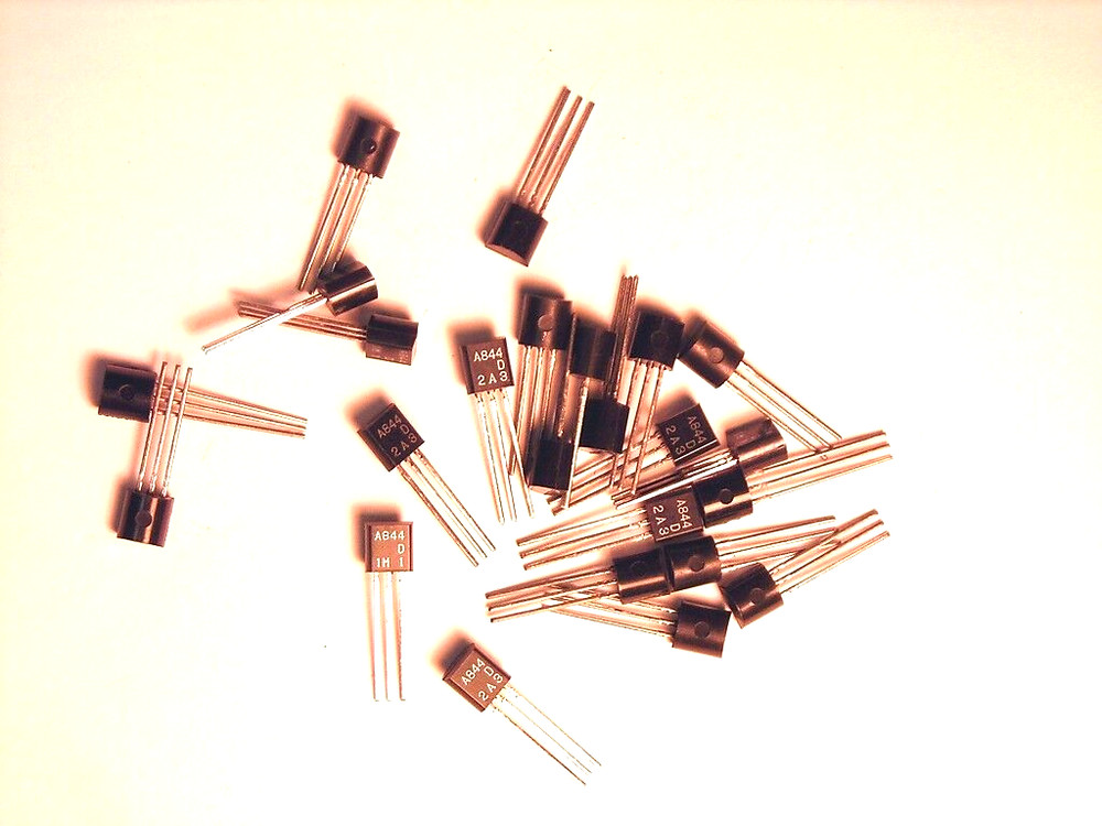 2SA844 PNP "Original" HITACHI Transistor 2 pcs